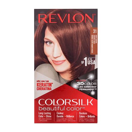 Revlon Colorsilk Beautiful Color dámská barva na vlasy na barvené vlasy 59.1 ml odstín hnědá pro ženy