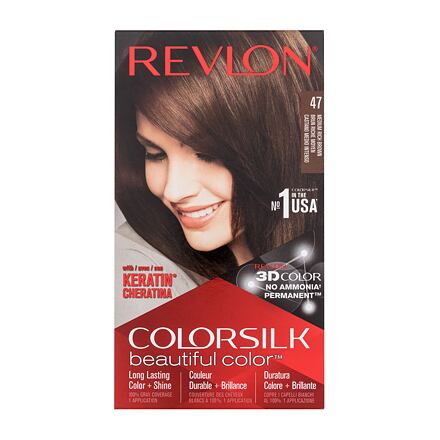 Revlon Colorsilk Beautiful Color dámská barva na vlasy na barvené vlasy 59.1 ml odstín hnědá pro ženy