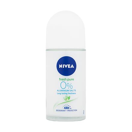 Nivea Fresh Pure 48h dámský antiperspirant deodorant roll-on bez obsahu hliníku 50 ml pro ženy