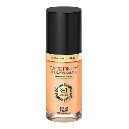Max Factor Facefinity All Day Flawless SPF20 tekutý make-up s uv ochranou 30 ml odstín w70 warm sand