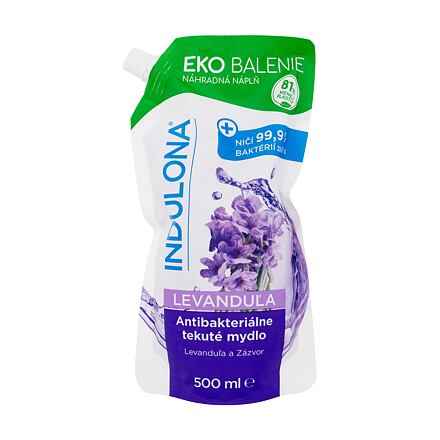 INDULONA Lavender Antibacterial unisex antibakteriální tekuté mýdlo 500 ml unisex