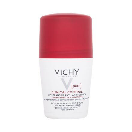 Vichy Clinical Control Detranspirant Anti-Odor 96H dámský antiperspirant proti nadměrnému pocení 50 ml pro ženy