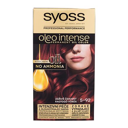 Syoss Oleo Intense Permanent Oil Color dámská permanentní olejová barva na vlasy bez amoniaku 50 ml odstín červená pro ženy