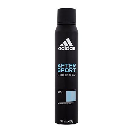 Adidas After Sport Deo Body Spray 48H pánský deodorant ve spreji bez obsahu hliníku 200 ml pro muže