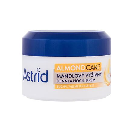 Astrid Almond Care Day And Night Cream dámský vyživující denní a noční pleťový krém 50 ml pro ženy poškozená krabička