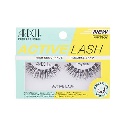 Ardell Active Lash Physical dámské umělé řasy pro aktivní způsob života a sport odstín black