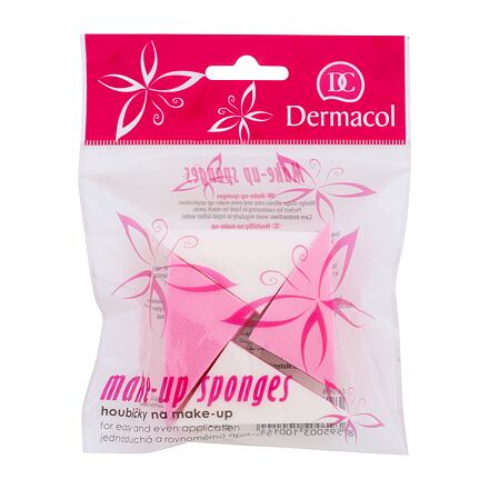 Dermacol Make-Up Sponges houbička na make-up 4 ks odstín bílá