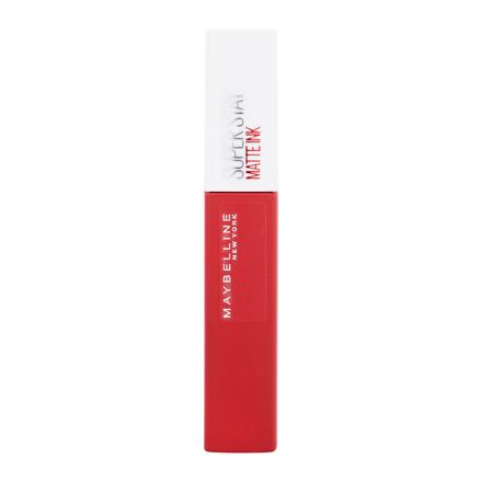 Maybelline Superstay Matte Ink Liquid dámská dlouhotrvající matná rtěnka 5 ml odstín červená