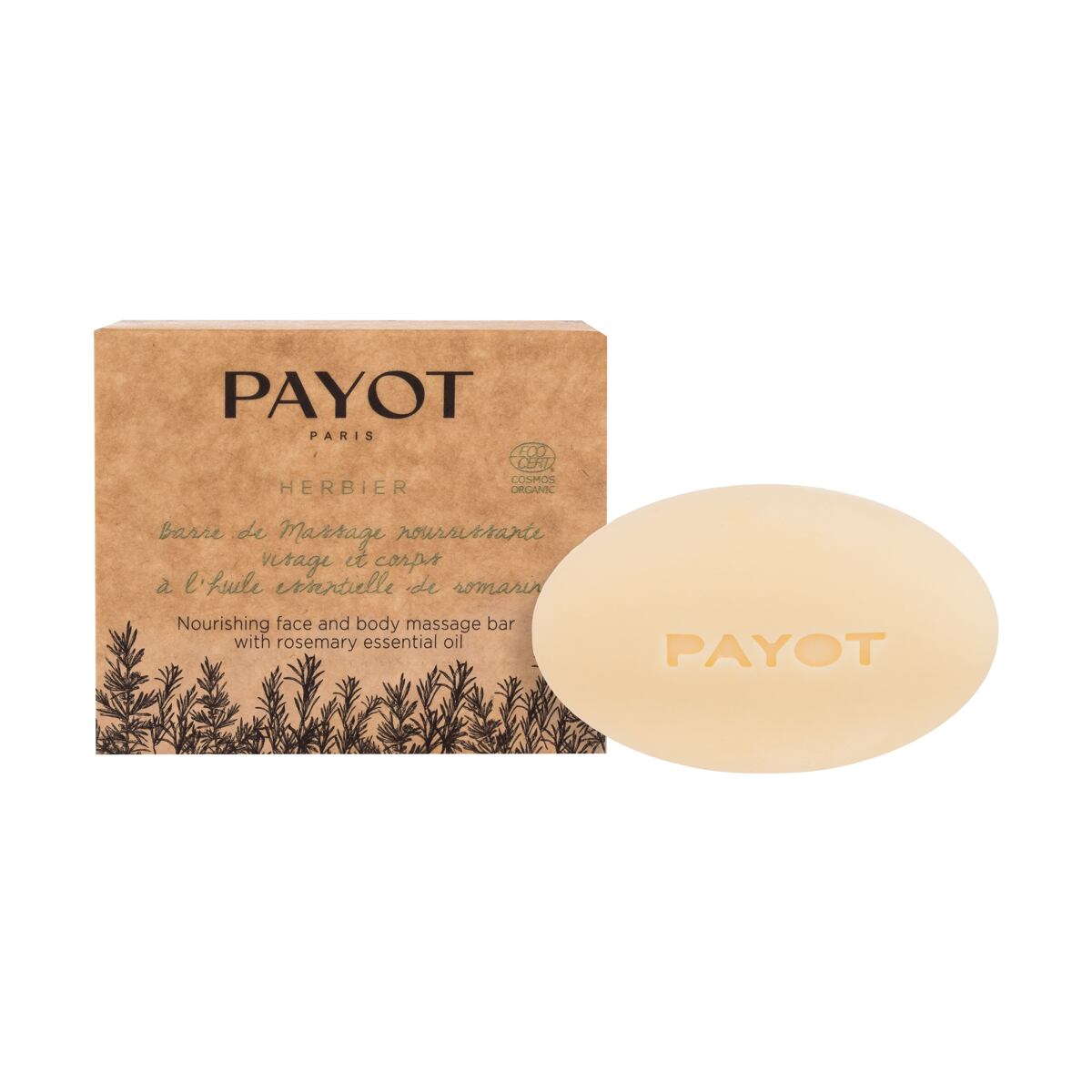 PAYOT Herbier Nourishing Face And Body Massage Bar dámský vyživující tuhý tělový a pleťový krém 50 g pro ženy