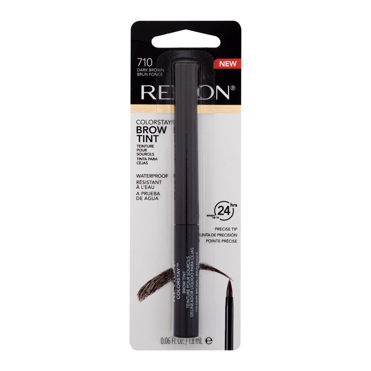 Revlon Colorstay Brow Tint dlouhotrvající gel na obočí 1.8 ml odstín hnědá