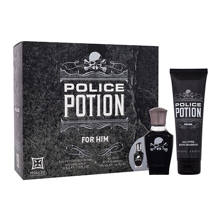 Police Potion pánská dárková sada parfémovaná voda 30 ml + sprchový gel 100 ml pro muže