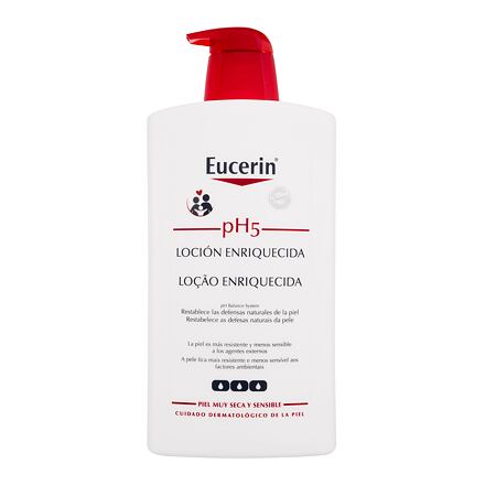 Eucerin pH5 Rich Lotion F unisex hydratační tělové mléko pro velmi suchou citlivou pokožku 1000 ml unisex