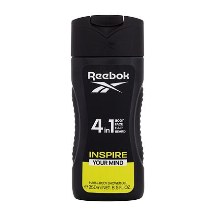 Reebok Inspire Your Mind pánský parfémovaný sprchový gel 4v1 250 ml pro muže
