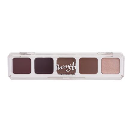 Barry M Cream Eyeshadow Palette paletka krémových očních stínů 5.1 g odstín hnědá