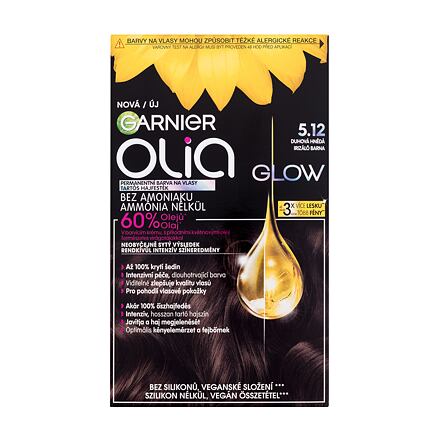 Garnier Olia Glow dámská olejová permanentní barva na vlasy 60 g odstín hnědá pro ženy