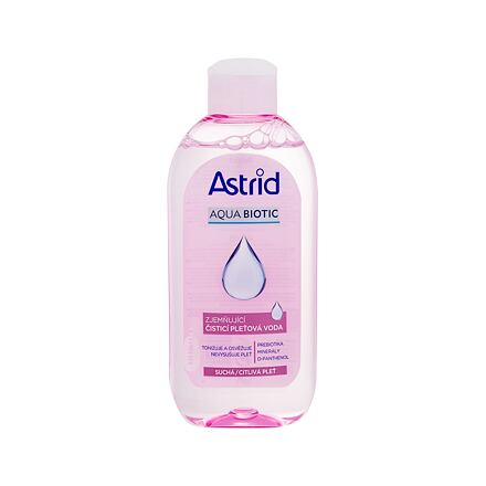 Astrid Aqua Biotic Softening Cleansing Water dámská zjemňující čisticí voda pro suchou a citlivou pleť 200 ml pro ženy