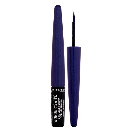 Rimmel London Wonder´Swipe 2in1 dámská multifunkční oční linka 2v1 1.7 ml odstín modrá