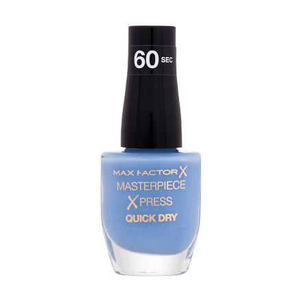 Max Factor Masterpiece Xpress Quick Dry rychleschnoucí lak na nehty 8 ml odstín modrá