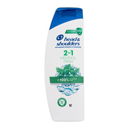 Head & Shoulders Menthol Fresh Anti-Dandruff 2in1 unisex šampon a kondicionér proti lupům 360 ml unisex