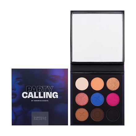 Gabriella Salvete Party Calling Eyeshadow Palette paletka očních stínů 12.6 g odstín paletka barev