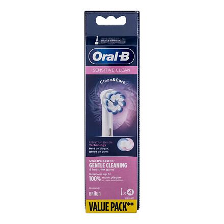 Oral-B Sensitive Clean Brush Heads náhradní hlavice na elektrický kartáček 4 ks