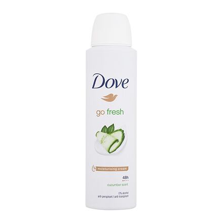 Dove Go Fresh Cucumber & Green Tea 48h dámský antiperspirant deodorant ve spreji 150 ml pro ženy
