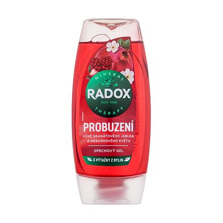 Radox Awakening Pomegranate And Apricot Blossom Shower Gel dámský osvěžující sprchový gel 225 ml pro ženy
