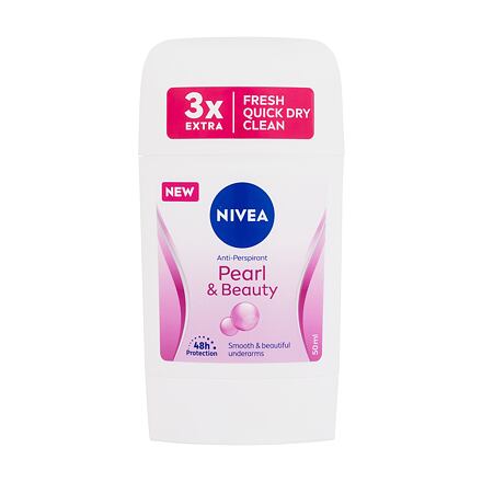 Nivea Pearl & Beauty 48h dámský antiperspirant deostick 50 ml pro ženy