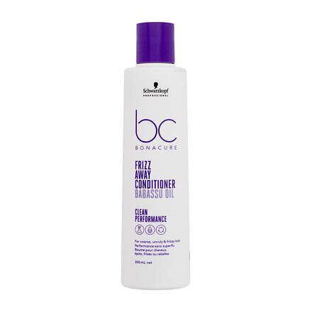 Schwarzkopf Professional BC Bonacure Frizz Away Conditioner dámský uhlazující kondicionér pro nepoddajné a krepaté vlasy 200 ml pro ženy