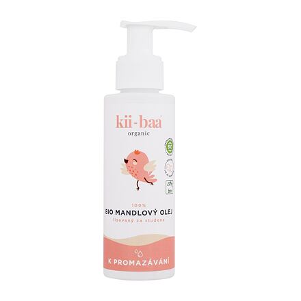 Kii-Baa Organic Baby Bio Almond Oil dětský tělový olej 100 ml pro děti
