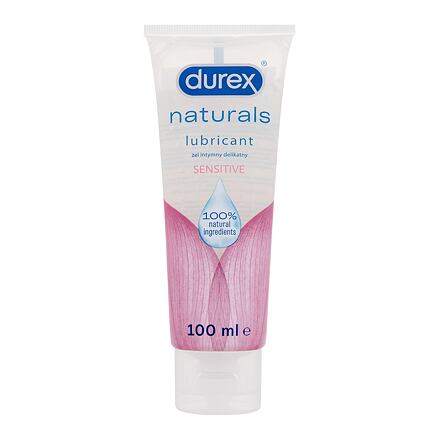 Durex Naturals Sensitive Lubricant přírodní lubrikační gel pro citlivou pokožku 100 ml unisex
