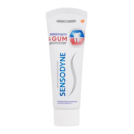 Sensodyne Sensitivity & Gum Whitening bělicí zubní pasta pro úlevu od bolesti zubů a zlepšení zdraví dásní 75 ml