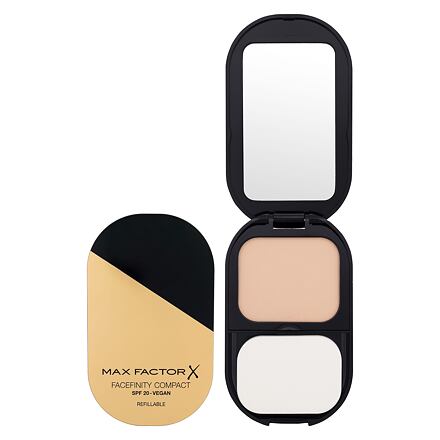 Max Factor Facefinity Compact SPF20 voděodolný pudrový make-up s uv ochranou 10 g odstín 033 crystal beige