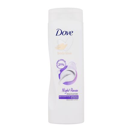 Dove Body Love Night Renew dámské noční tělové mléko pro regeneraci pokožky 400 ml pro ženy