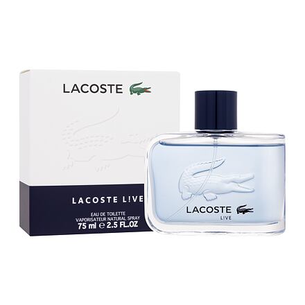 Lacoste Live pánská toaletní voda 75 ml pro muže