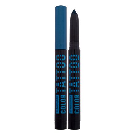 Maybelline Color Tattoo 24H Eyestix dlouhotrvající oční stíny a linka v jednom 1.4 g odstín modrá