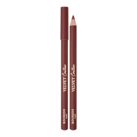 BOURJOIS Paris Velvet Contour dámská sametově matná konturovací tužka na rty 1.14 g odstín hnědá