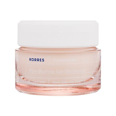 Korres Pomegranate Pore Blurring Gel-Moisturizer dámský hydratační gelový krém pro minimalizaci pórů 40 ml pro ženy