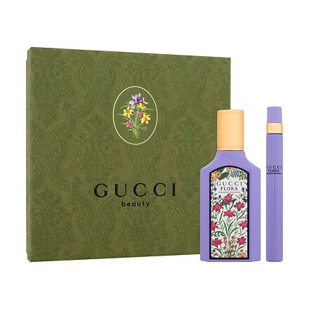 Gucci Flora Gorgeous Magnolia dámská dárková sada parfémovaná voda 50 ml + parfémovaná voda 10 ml pro ženy