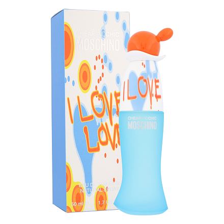 Moschino Cheap And Chic I Love Love dámská toaletní voda 50 ml pro ženy