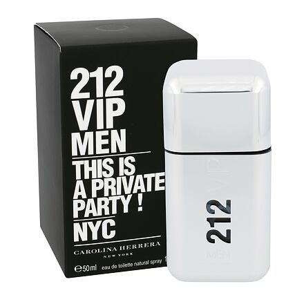 Carolina Herrera 212 VIP Men pánská toaletní voda 50 ml pro muže