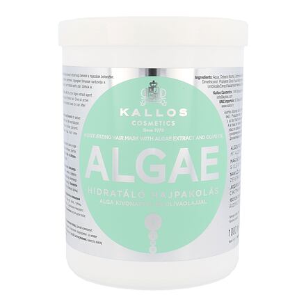 Kallos Cosmetics Algae dámská posilující maska pro poškozené vlasy 1000 ml pro ženy
