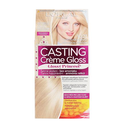 L'Oréal Paris Casting Creme Gloss Glossy Princess dámská barva na vlasy na blond vlasy 48 ml odstín blond pro ženy poškozená krabička