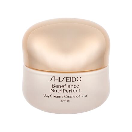 Shiseido Benefiance NutriPerfect SPF15 dámský výživný ochranný pleťový krém 50 ml pro ženy