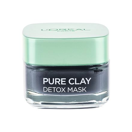 L'Oréal Paris Pure Clay Detox Mask dámská intenzivní čisticí pleťová maska 50 ml pro ženy