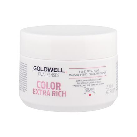 Goldwell Dualsenses Color Extra Rich 60 Sec Treatment dámská maska na vlasy na hrubé vlasy 200 ml pro ženy