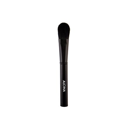 ALCINA Brushes Foundation Brush dámský štětec na make-up odstín černá