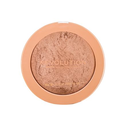 Makeup Revolution London Re-loaded zapečený bronzer pro opálený vzhled a konturování 15 g odstín holiday romance