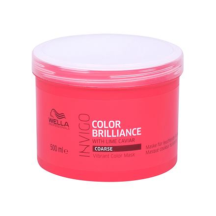 Wella Professionals Invigo Color Brilliance dámská maska na barvené hrubé vlasy 500 ml pro ženy