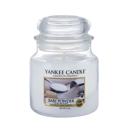 Yankee Candle Baby Powder vonná svíčka 411 g